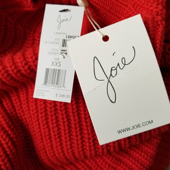 ❤Joie Landyn Blouson SleeveSweater DesertRose XXS - Picture 6 of 9